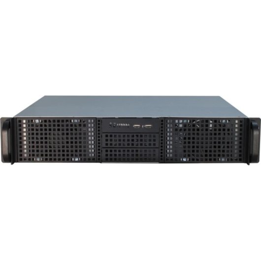 Servidor Inter-Tech 2U-20240 Rack 19" Negro ATX Micro ATX Mini-ATX