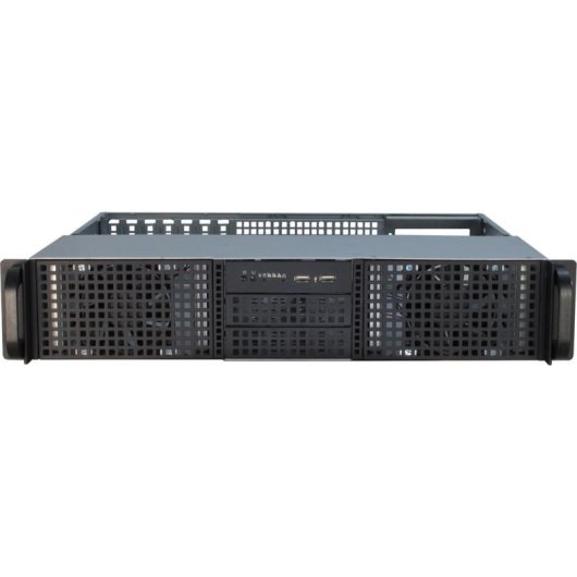 Servidor Inter-Tech 2U-20240 Rack 19" Negro ATX Micro ATX Mini-ATX