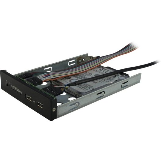 Servidor Inter-Tech 2U-20240 Rack 19" Negro ATX Micro ATX Mini-ATX