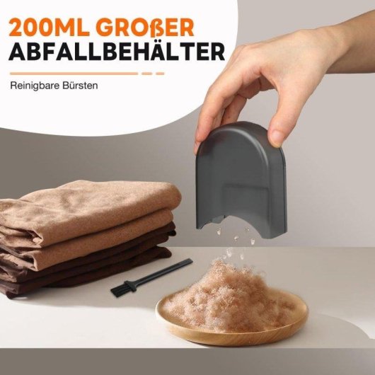 Depeluciatore Elettrico Ziitty 3 Livelli di Potenza 6 Teste Bianco