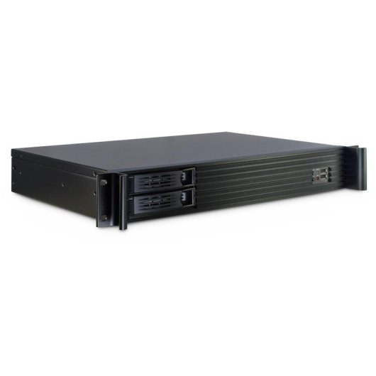 Server Inter-Tech 1.5U-1528L Mini-ITX Rack 1,5U Stahl Schwarz