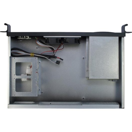 Server Inter-Tech 1.5U-1528L Mini-ITX Rack 1,5U Stahl Schwarz