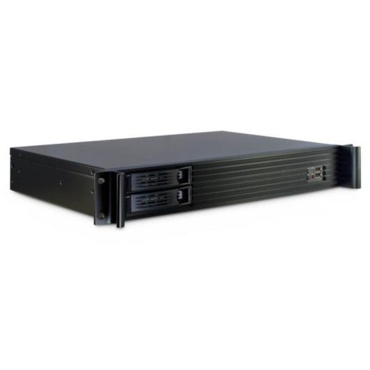 Server Inter-Tech 1.5U-1528L Mini-ITX Rack 1,5U Stahl Schwarz