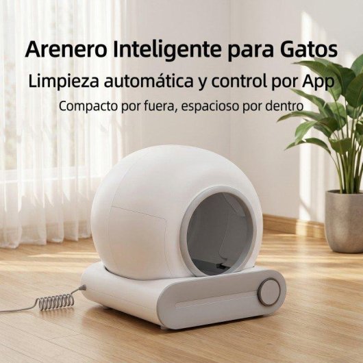 Cassetto lettiera intelligente Welltin 65L silenzioso App 1-8kg