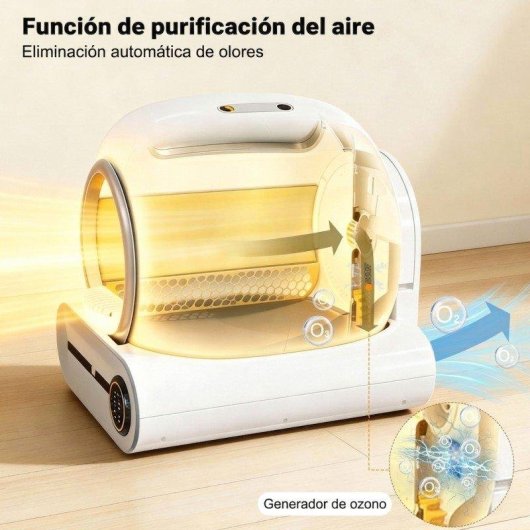 Cassetto igienico autopulente Welltin 65L con ozonizzazione e App