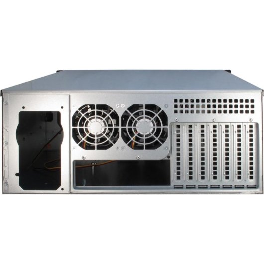 Serveur Inter-Tech IPC 4U-4410 Rack 4U E ATX 59L Noir Acier