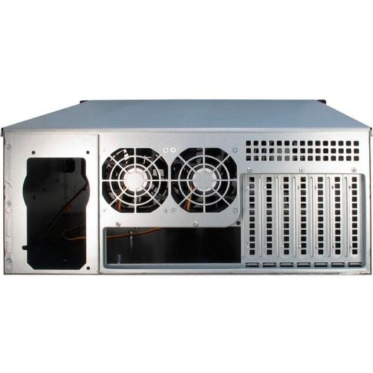 Serveur Inter-Tech IPC 4U-4410 Rack 4U E ATX 59L Noir Acier