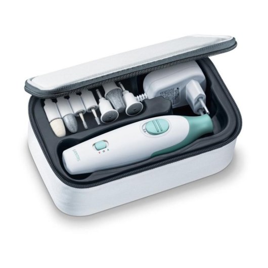 Lime de ongles électrique Sanitas 574.02 4600 RPM 7 accessoires