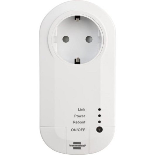Prise intelligente Brennenstuhl 1294840 Wi-Fi Commande vocale et minuterie