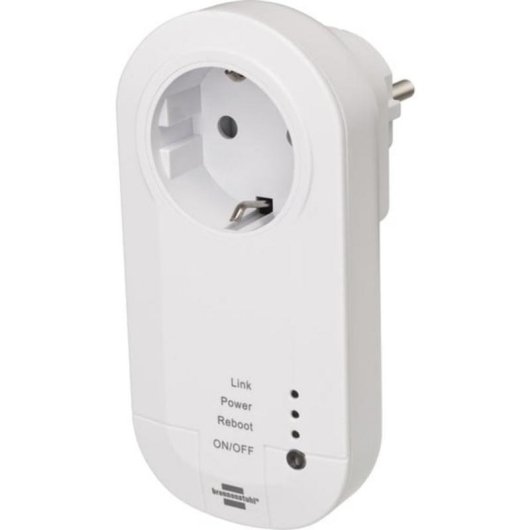 Prise intelligente Brennenstuhl 1294840 Wi-Fi Commande vocale et minuterie