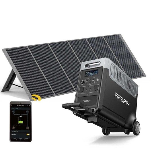 Station d’énergie AFERIY P310-EC 3840Wh 15 ports AC, USB LiFePO4 Charge solaire
