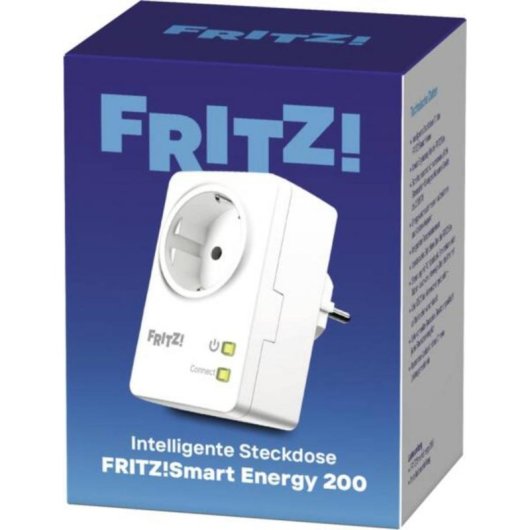 Presa intelligente AVM FRITZ! Smart Energy 200 DECT Controllo vocale e misurazione consumo
