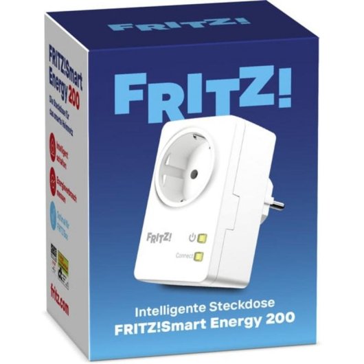Presa intelligente AVM FRITZ! Smart Energy 200 DECT Controllo vocale e misurazione consumo