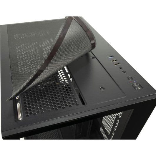 Caja PC Inter-Tech C-501 Aspect Midi Tower Negro micro ATX Mini-ITX