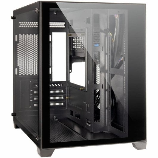 Caja PC Inter-Tech C-501 Aspect Midi Tower Negro micro ATX Mini-ITX