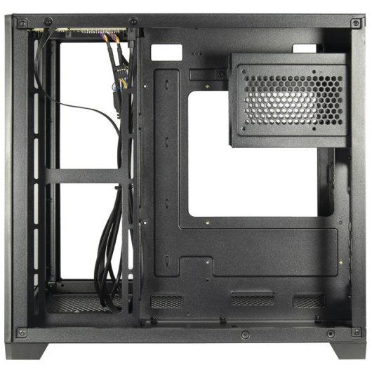 Caja PC Inter-Tech C-501 Aspect Midi Tower Negro micro ATX Mini-ITX