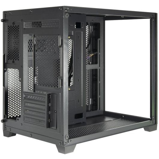 Caja PC Inter-Tech C-501 Aspect Midi Tower Negro micro ATX Mini-ITX