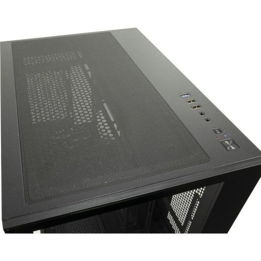 Caja PC Inter-Tech C-501 Aspect Midi Tower Negro micro ATX Mini-ITX