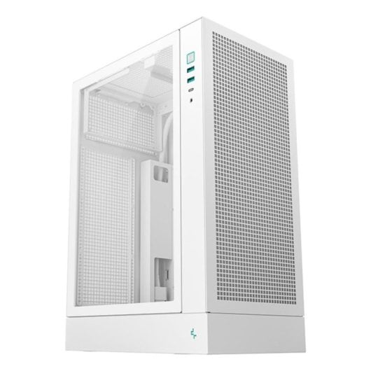 Caja PC DeepCool CH170 PLUS WH Midi Tower Blanco micro ATX Mini-ITX
