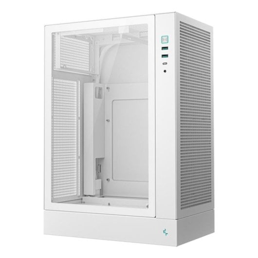 Caja PC DeepCool CH170 PLUS WH Midi Tower Blanco micro ATX Mini-ITX