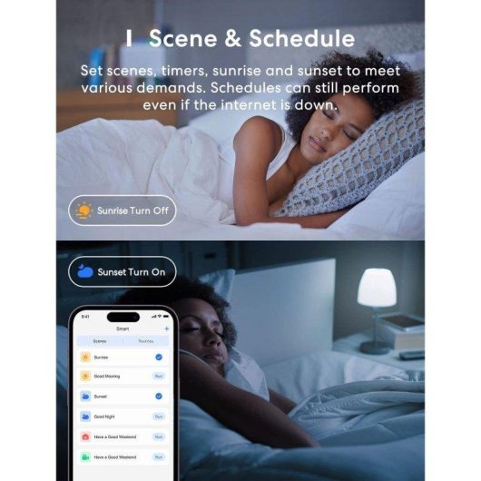 Ampoule LED Autrucker E27 9W RGBWW 850lm WiFi Smart Compatible HomeKit Alexa Google