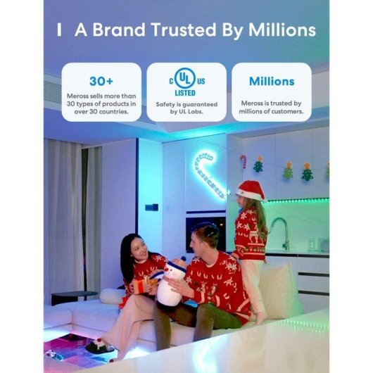Ampoule LED Autrucker E27 9W RGBWW 850lm WiFi Smart Compatible HomeKit Alexa Google
