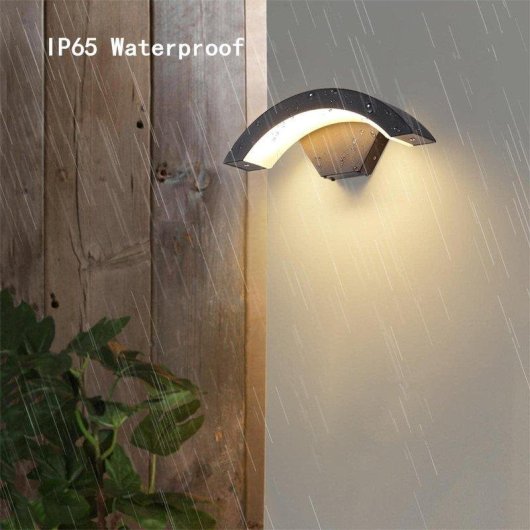 Lampe Murale LED 9W RGB IP65 Autrucker Compatible Alexa et Google Assistant