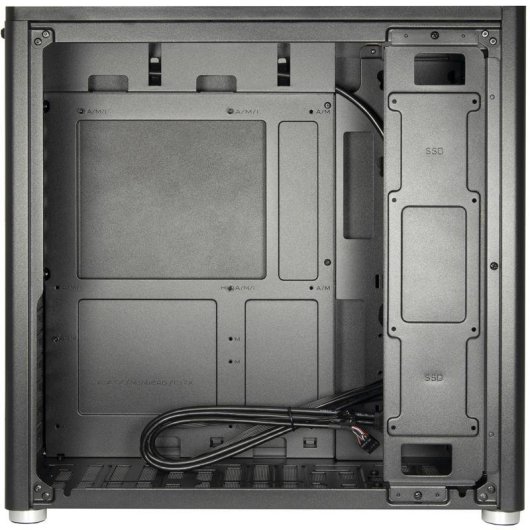 PC-Gehäuse Inter-Tech X2 Duplex Pro Midi Tower Schwarz ATX