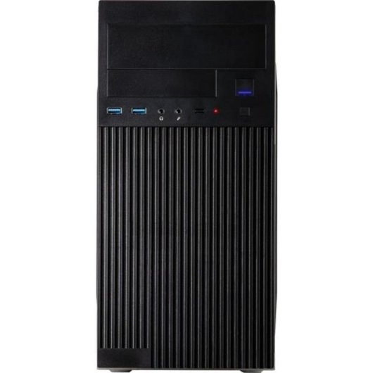 PC-Gehäuse Inter-Tech IT-6521 Straight Micro Tower Schwarz micro ATX