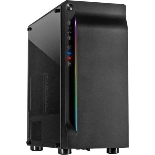 Caja PC Inter-Tech A-3411 Creek Torre Negro ATX micro ATX