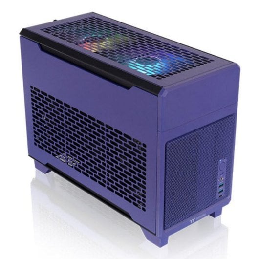 Caja PC Thermaltake TR100 Mini Tower Violeta Mini-ITX