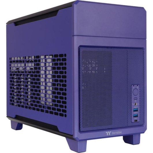 Caja PC Thermaltake TR100 Mini Tower Violeta Mini-ITX