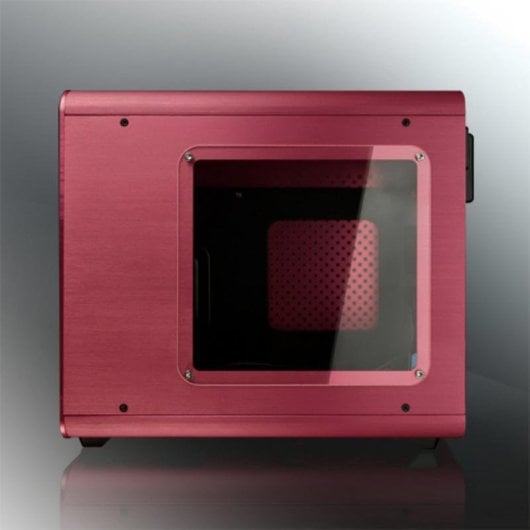 Boîtier PC Raijintek Metis Plus Mini Tower Rouge Mini-ITX Aluminium