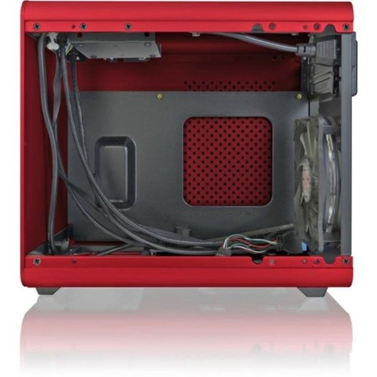 Boîtier PC Raijintek Metis Plus Mini Tower Rouge Mini-ITX Aluminium