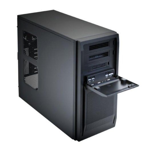 Caisse PC Chieftec LF-02B-OP Midi Tower Noir ATX micro ATX