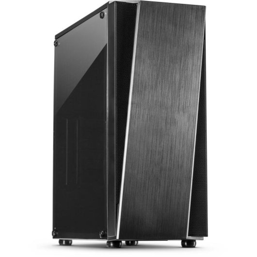 Caja PC Inter-Tech T-11 Televen Torre Negro ATX Micro-ATX ITX