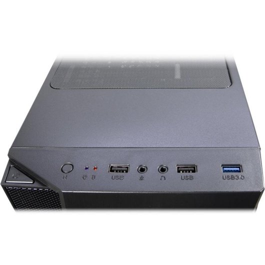 Caja PC Inter-Tech T-11 Televen Torre Negro ATX Micro-ATX ITX