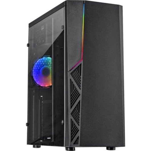 Case PC Inter-Tech B-02 RGB Torre Nero ATX micro ATX Acrilico
