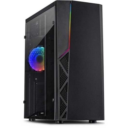 Case PC Inter-Tech B-02 RGB Torre Nero ATX micro ATX Acrilico