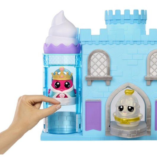 Set de plastilina MGA Entertainment DohKins Ice Cream Castle con 25 moldes