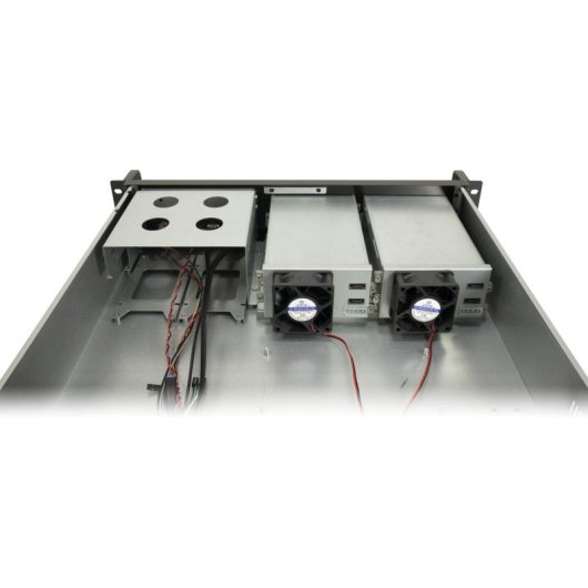 Serveur Inter-Tech IPC 2U-2504 micro ATX Mini-ITX 2U 2x USB 3.2 Gen1 Hot-swap