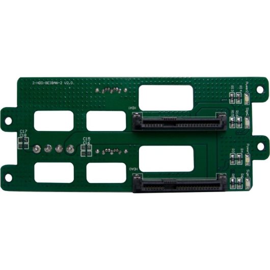 Serveur Inter-Tech IPC 2U-2504 micro ATX Mini-ITX 2U 2x USB 3.2 Gen1 Hot-swap
