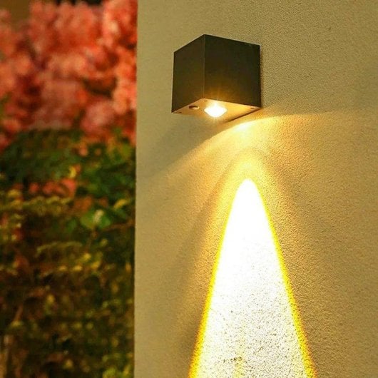 Apliques Solares Autrucker Lote 2 IP65 Luz Cálida Control Inteligente