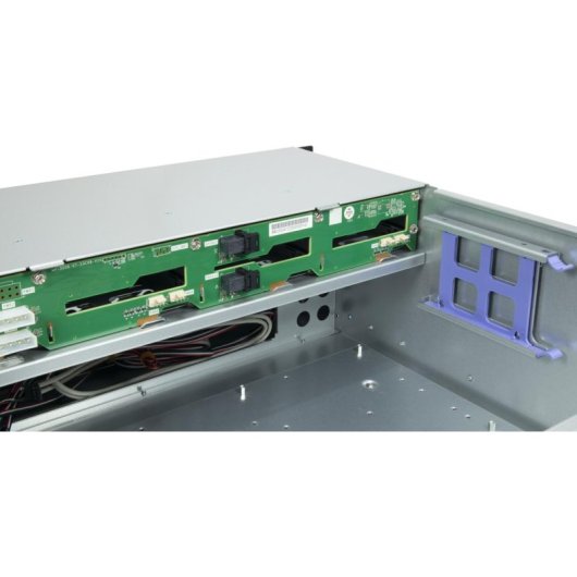 Serveur Inter-Tech 4U-4708 Rack Noir Acier 4U ATX EATX ITX Micro ATX SSI CEB EEB