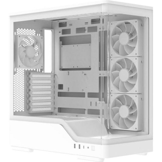 Caja PC Aerocool P500A-WT Midi Tower Blanca ATX Vidrio Templado RGB