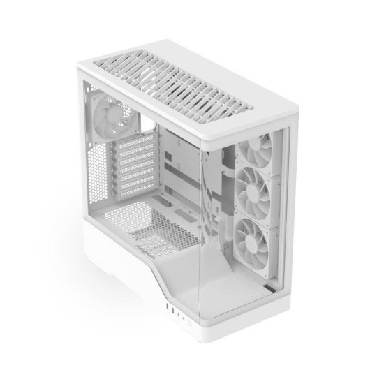 Caja PC Aerocool P500A-WT Midi Tower Blanca ATX Vidrio Templado RGB