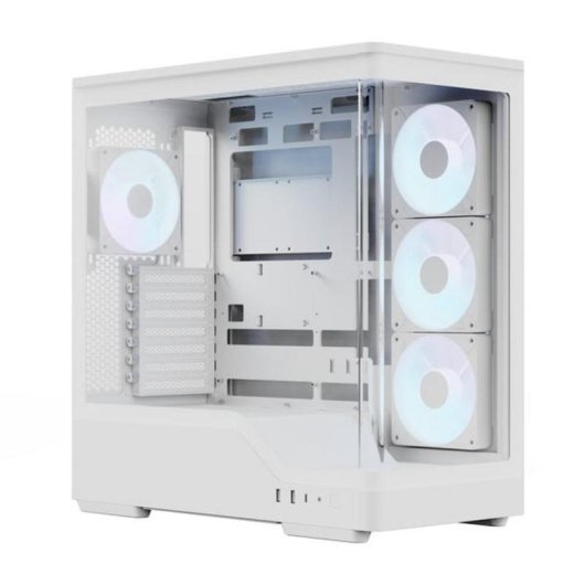 Caja PC Aerocool P500A-WT Midi Tower Blanca ATX Vidrio Templado RGB