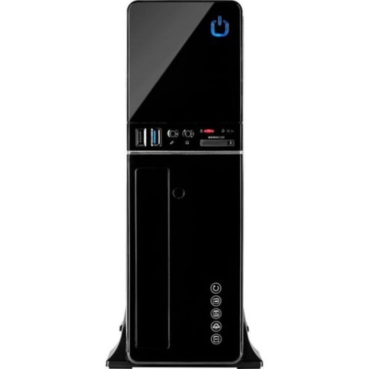 PC-Gehäuse Inter-Tech IT-607 Schwarz micro ATX Mini-ITX