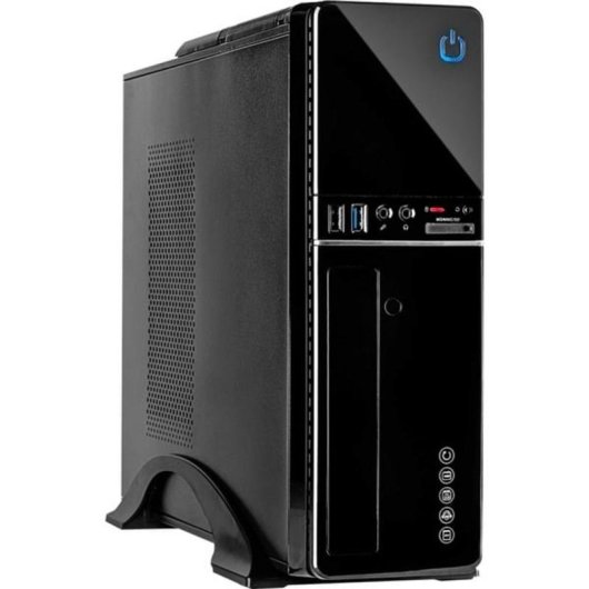 PC-Gehäuse Inter-Tech IT-607 Schwarz micro ATX Mini-ITX