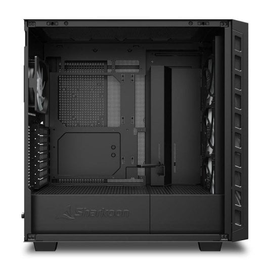 Caixa PC Sharkoon REBEL C80M RGB Midi Tower Preta ATX